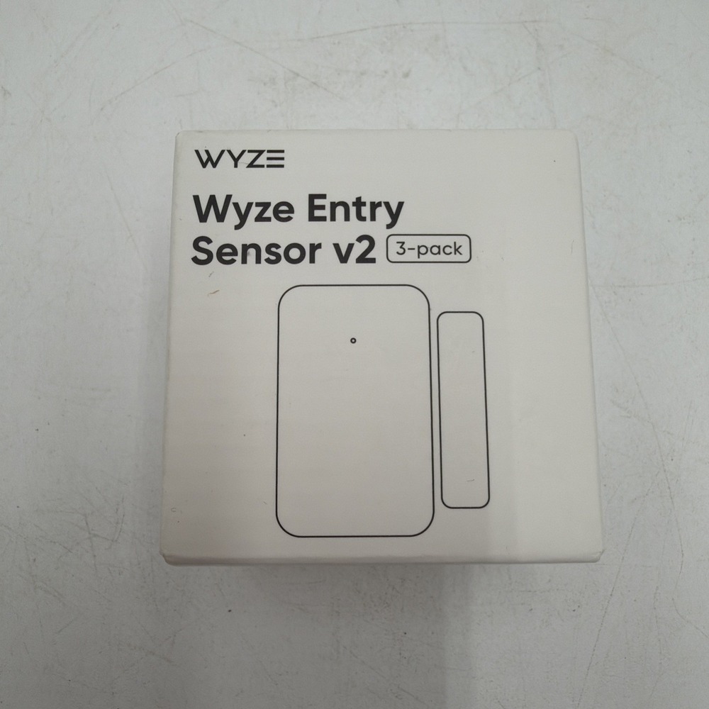 Wyze Sense Entry Sensor V2 x3 - Home Security System Add-On Open Box